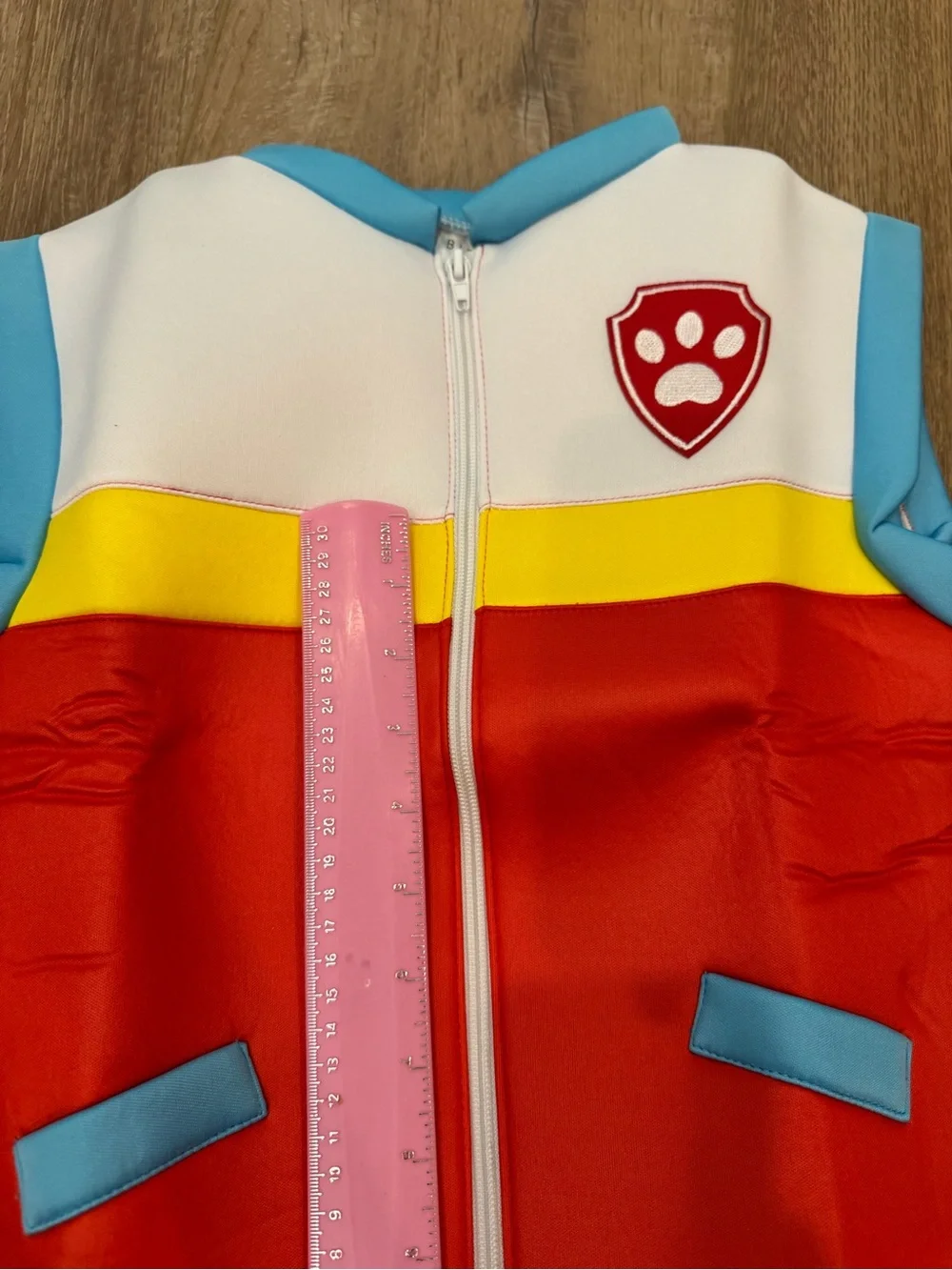 Kids Red & Light Blue Paw Patrol-Inspired Costume Vest